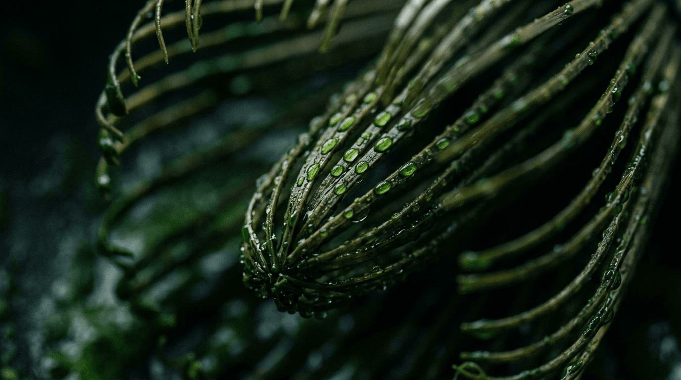 黒い茶器と濃緑の抹茶・茶筅のイメージ写真